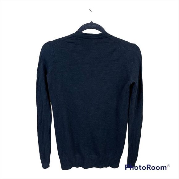 Madewell Oversized Cardigan in Black, size XXS - GUC - Picture 3 of 14